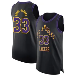 Kareem Abdul-Jabbar Los Angeles Lakers Youth Authentic 2025/26 City Edition Jersey - Black