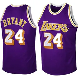 Kobe Bryant Los Angeles Lakers Men's Authentic Throwback Jersey - Purple