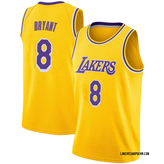 Kobe Bryant Los Angeles Lakers Men's Swingman 2018/19 Jersey - Icon Edition - Gold