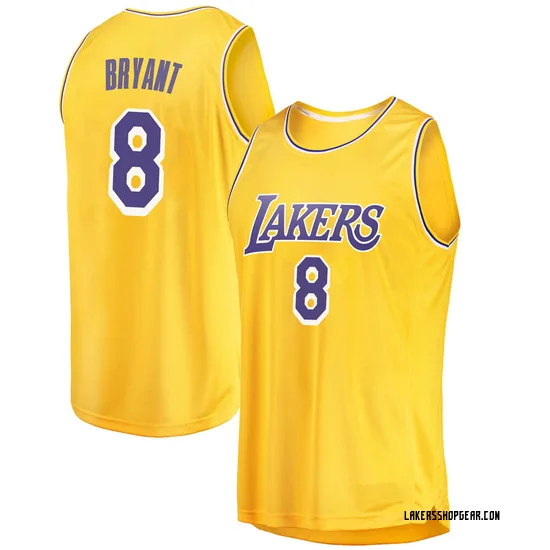 Kobe Bryant Los Angeles Lakers Youth Swingman 2018/19 Jersey - Icon Edition - Gold