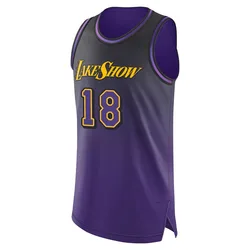 Kobe Bufkin Los Angeles Lakers Men's Authentic 2024/25 City Edition Jersey - Purple