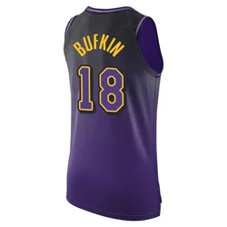 Kobe Bufkin Los Angeles Lakers Men's Authentic 2024/25 City Edition Jersey - Purple
