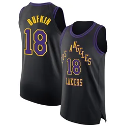 Kobe Bufkin Los Angeles Lakers Men's Authentic 2025/26 City Edition Jersey - Black