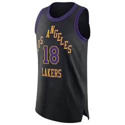 Kobe Bufkin Los Angeles Lakers Men's Authentic 2025/26 City Edition Jersey - Black