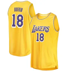 Kobe Bufkin Los Angeles Lakers Youth Swingman 2018/19 Jersey - Icon Edition - Gold