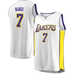 Larry Nance Los Angeles Lakers Men's Fast Break Jersey - Association Edition - White