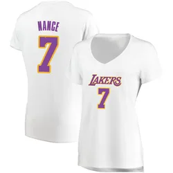 Larry Nance Los Angeles Lakers Women's Fast Break Jersey - Association Edition - White