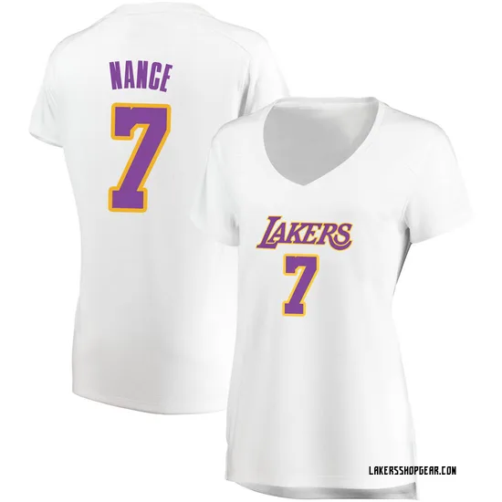 Larry Nance Los Angeles Lakers Women's Fast Break Jersey - Association Edition - White