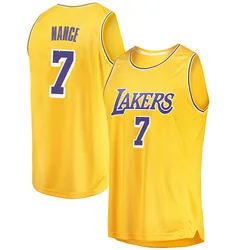 Larry Nance Los Angeles Lakers Youth Swingman 2018/19 Jersey - Icon Edition - Gold