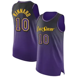 Luke Kennard Los Angeles Lakers Men's Authentic 2024/25 City Edition Jersey - Purple