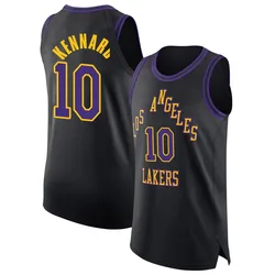 Luke Kennard Los Angeles Lakers Men's Authentic 2025/26 City Edition Jersey - Black