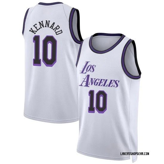 Luke Kennard Los Angeles Lakers Men's Swingman 2022/23 City Edition Jersey - White