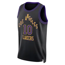 Luke Kennard Los Angeles Lakers Men's Swingman 2025/26 City Edition Jersey - Black