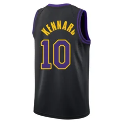 Luke Kennard Los Angeles Lakers Men's Swingman 2025/26 City Edition Jersey - Black