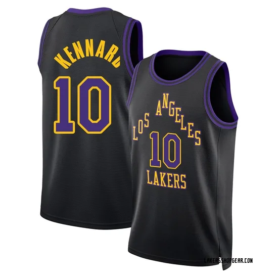 Luke Kennard Los Angeles Lakers Men's Swingman 2025/26 City Edition Jersey - Black