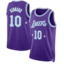 Luke Kennard Los Angeles Lakers Youth Swingman 2021/22 City Edition Jersey - Purple