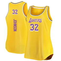 Magic Johnson Los Angeles Lakers Men's Authentic 2020/21 Jersey - Icon Edition - Gold