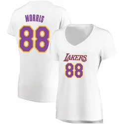 Markieff Morris Los Angeles Lakers Women's Fast Break Jersey - Association Edition - White
