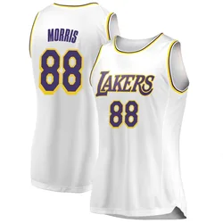 Markieff Morris Los Angeles Lakers Women's Swingman 2018/19 Jersey - Association Edition - White