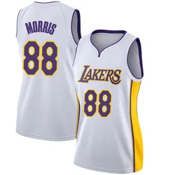 Markieff Morris Los Angeles Lakers Women's Swingman Jersey - Association Edition - White