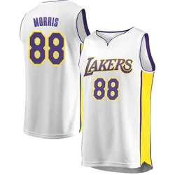 Markieff Morris Los Angeles Lakers Youth Fast Break Jersey - Association Edition - White