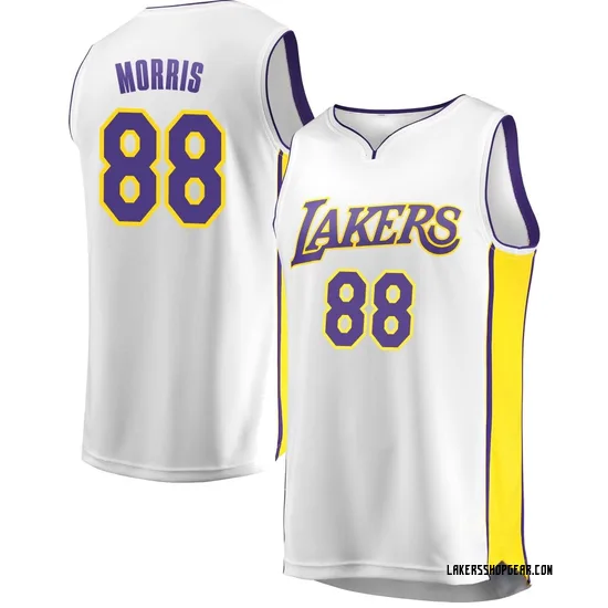 Markieff Morris Los Angeles Lakers Youth Fast Break Jersey - Association Edition - White