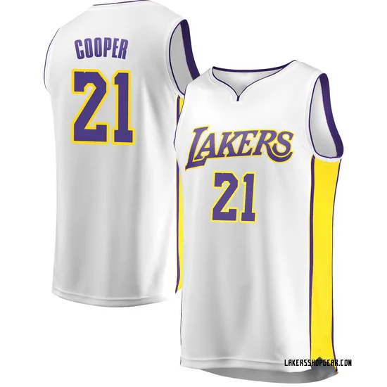 Michael Cooper Los Angeles Lakers Men's Fast Break Jersey - Association Edition - White