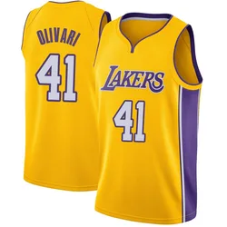 Quincy Olivari Los Angeles Lakers Youth Swingman Jersey - Icon Edition - Yellow