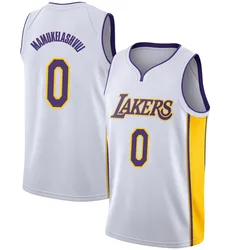 Sandro Mamukelashvili Los Angeles Lakers Youth Swingman Jersey - Association Edition - White