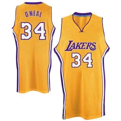Shaquille O'Neal Los Angeles Lakers Men's Swingman Throwback Jersey - Gold