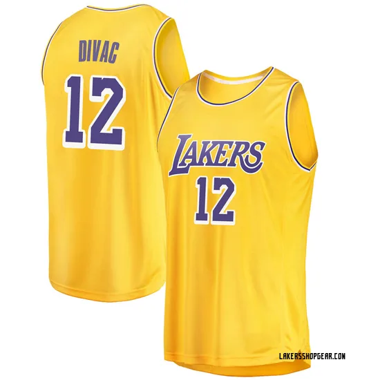 Vlade Divac Los Angeles Lakers Men's Swingman 2018/19 Jersey - Icon Edition - Gold