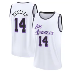 Walker Kessler Los Angeles Lakers Men's Fast Break 2022/23 City Edition Jersey - White