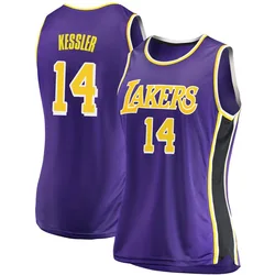 Walker Kessler Los Angeles Lakers Women's Swingman 2018/19 Jersey - Statement Edition - Purple