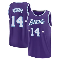 Walker Kessler Los Angeles Lakers Youth Fast Break 2021/22 Replica City Edition Jersey - Purple