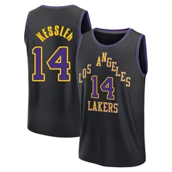 Walker Kessler Los Angeles Lakers Youth Fast Break 2025/26 City Edition Jersey - Black