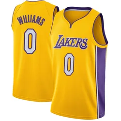 Ziaire Williams Los Angeles Lakers Men's Swingman Jersey - Icon Edition - Yellow