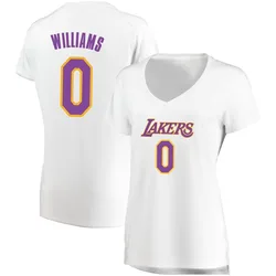 Ziaire Williams Los Angeles Lakers Women's Fast Break Jersey - Association Edition - White