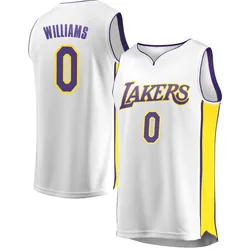 Ziaire Williams Los Angeles Lakers Youth Fast Break Jersey - Association Edition - White