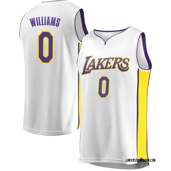 Ziaire Williams Los Angeles Lakers Youth Fast Break Jersey - Association Edition - White