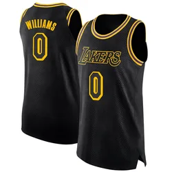 Ziaire Williams Los Angeles Lakers Youth Swingman Jersey - City Edition - Black